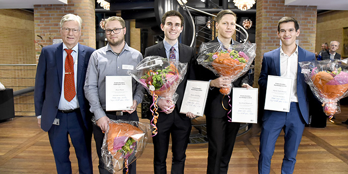 Modtagere af Elektroprisen og E-kandidatpriserne (Foto: Henrik Frydkjær)