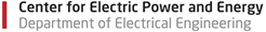 Center for Electric Power and Energy logo