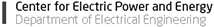 Center for Electric Power and Energy logo